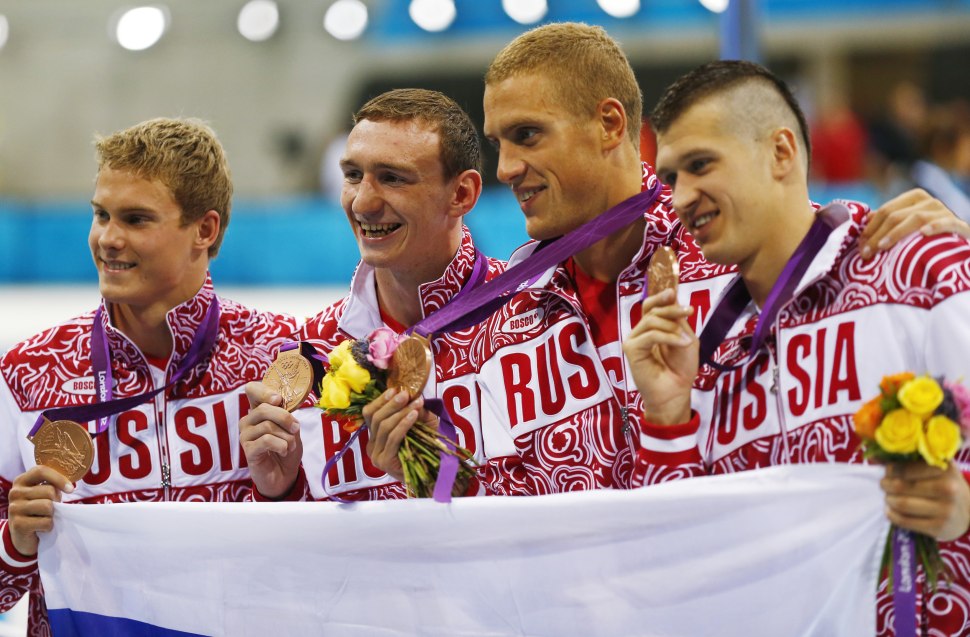 Российские пловцы Лондон 2012