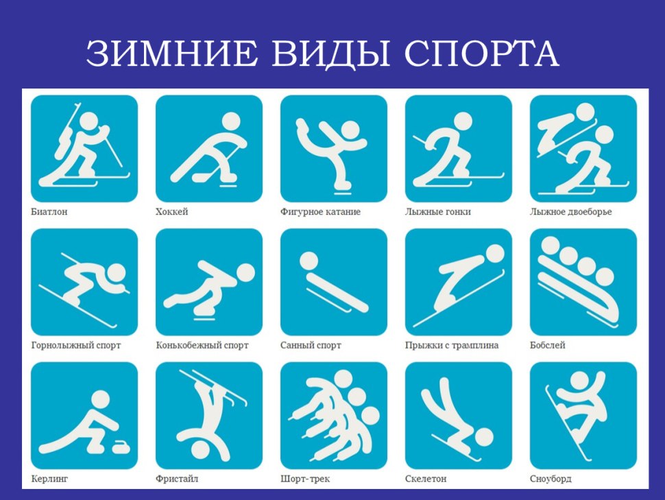 Виды спорта