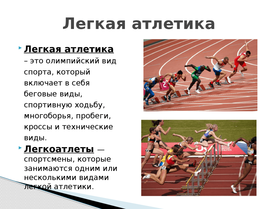 Легкая атлетика проект