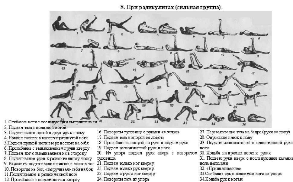 Комплекс упражнений Амосова 1000 движений