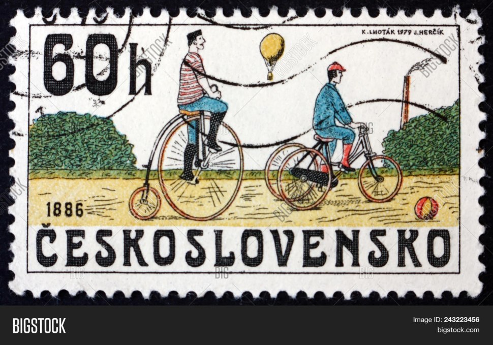 Почтовая марка Ceskoslovensko 60h