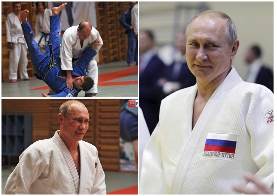 Путин Ротенберг дзюдо