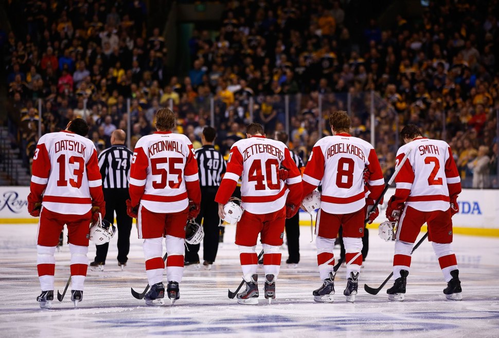 Detroit Red Wings русская пятерка