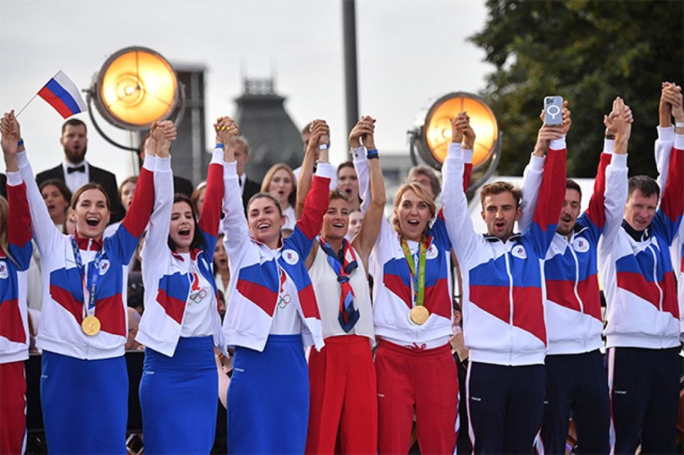 Спортсмены Олимпийских игр в России