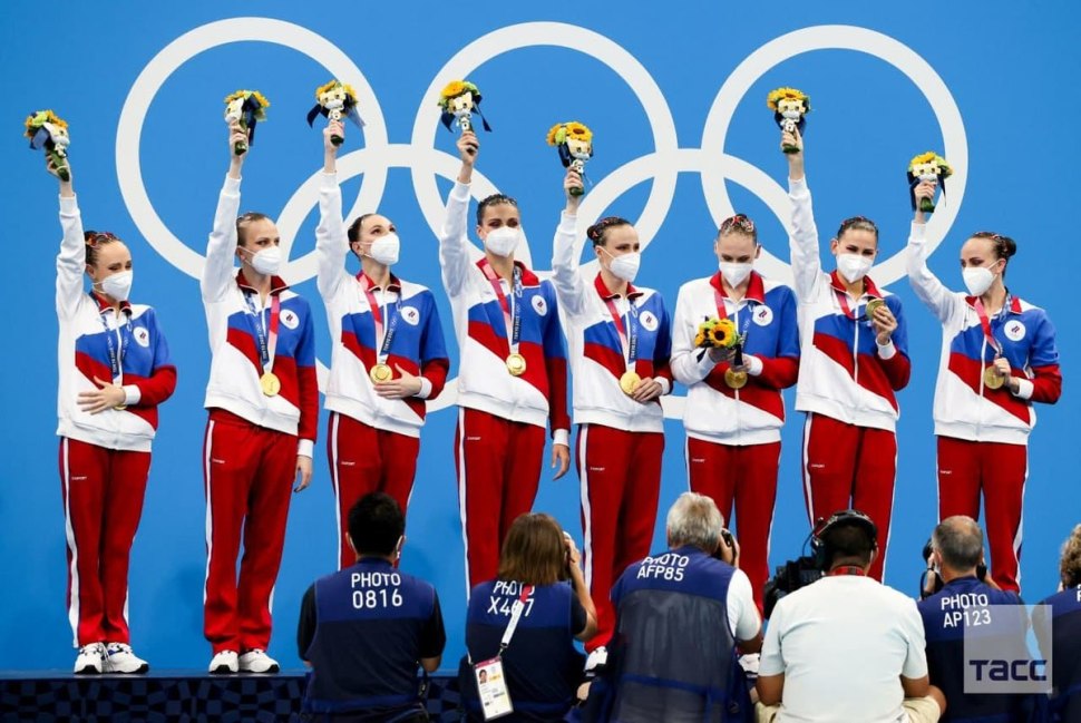 Победа России на Олимпийских играх