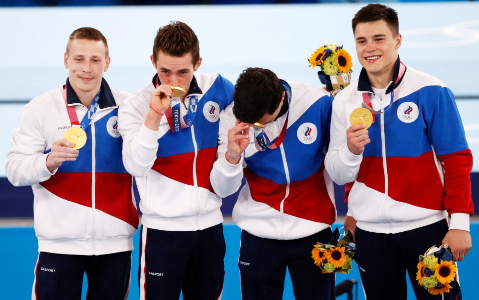 Спортсмены на Олимпиаде