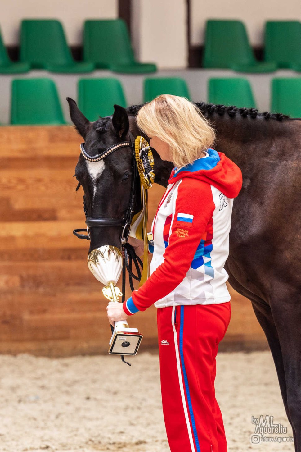 Чемпионка России по конному спорту Мария