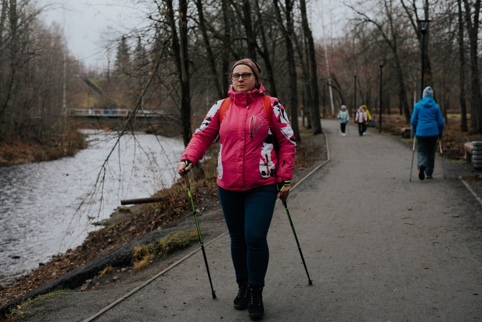 Елена Соколова Тула Скандинавская ходьба