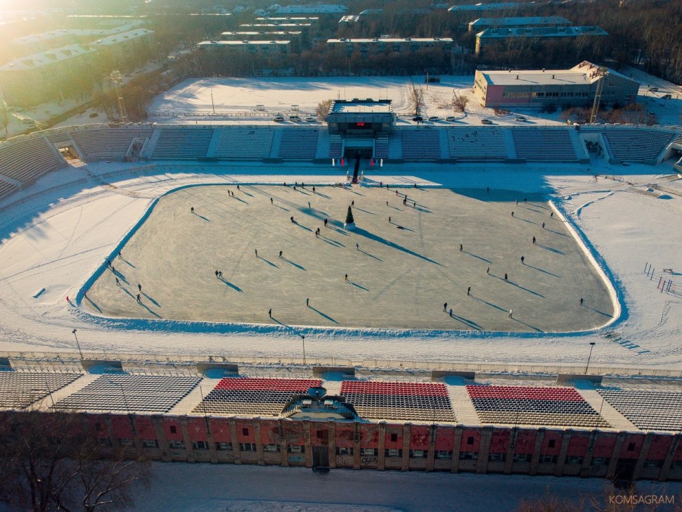 Стадион Авангард каток