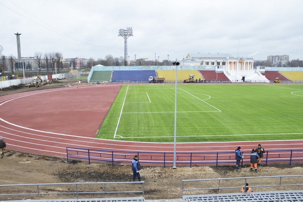 Стадион Химик Тверь реконструкция