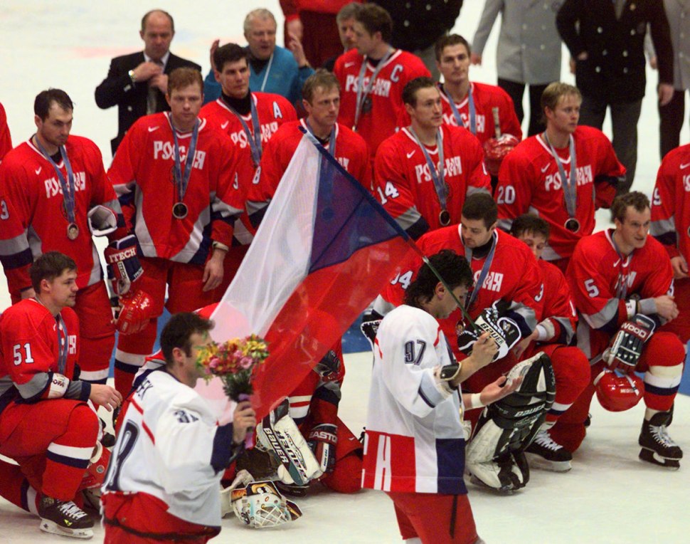 Хоккей Россия Чехия Нагано 1998