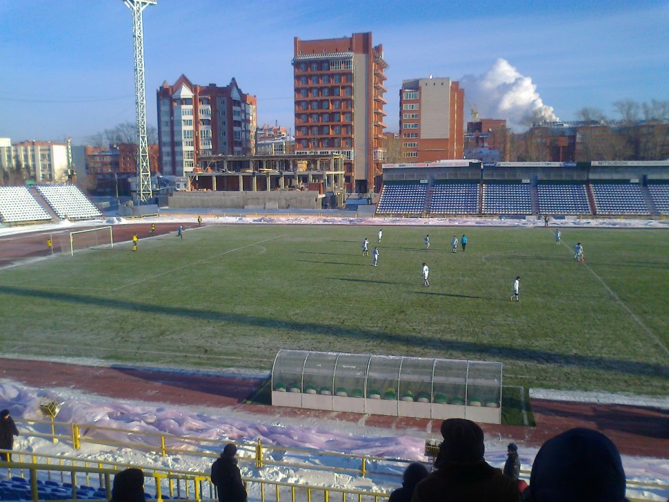 Стадион труд Томск
