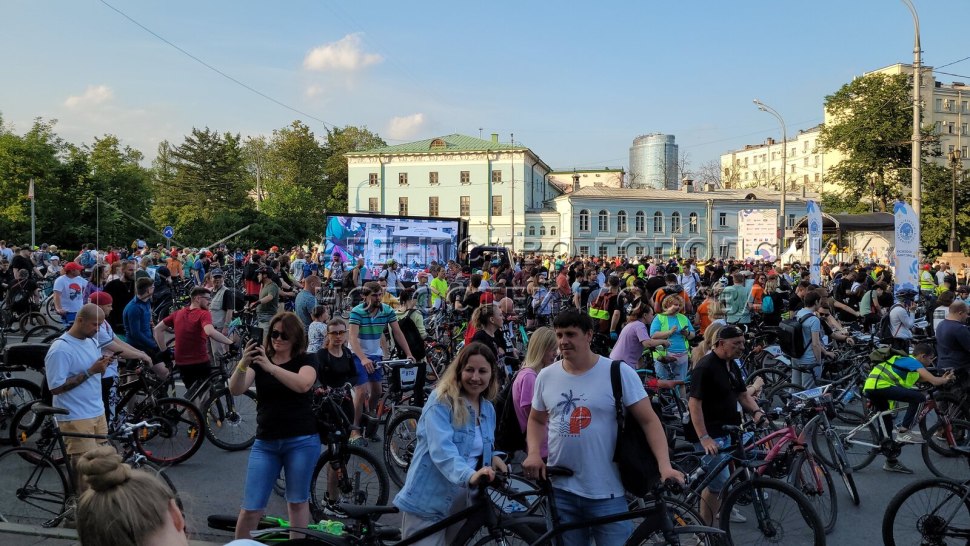 Веломарафон в Москве 2022